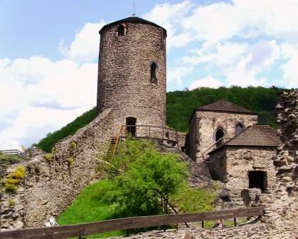 die Burgruine Schreckenstein - Ort der deutschen Romantik